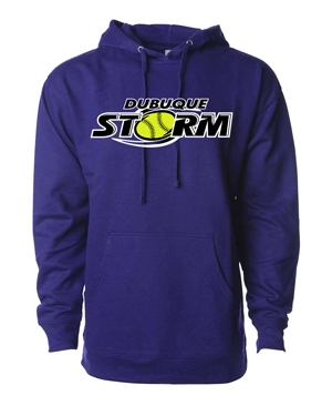 SS4500- DBQ STORM Midweight Hooded Sweatshirt