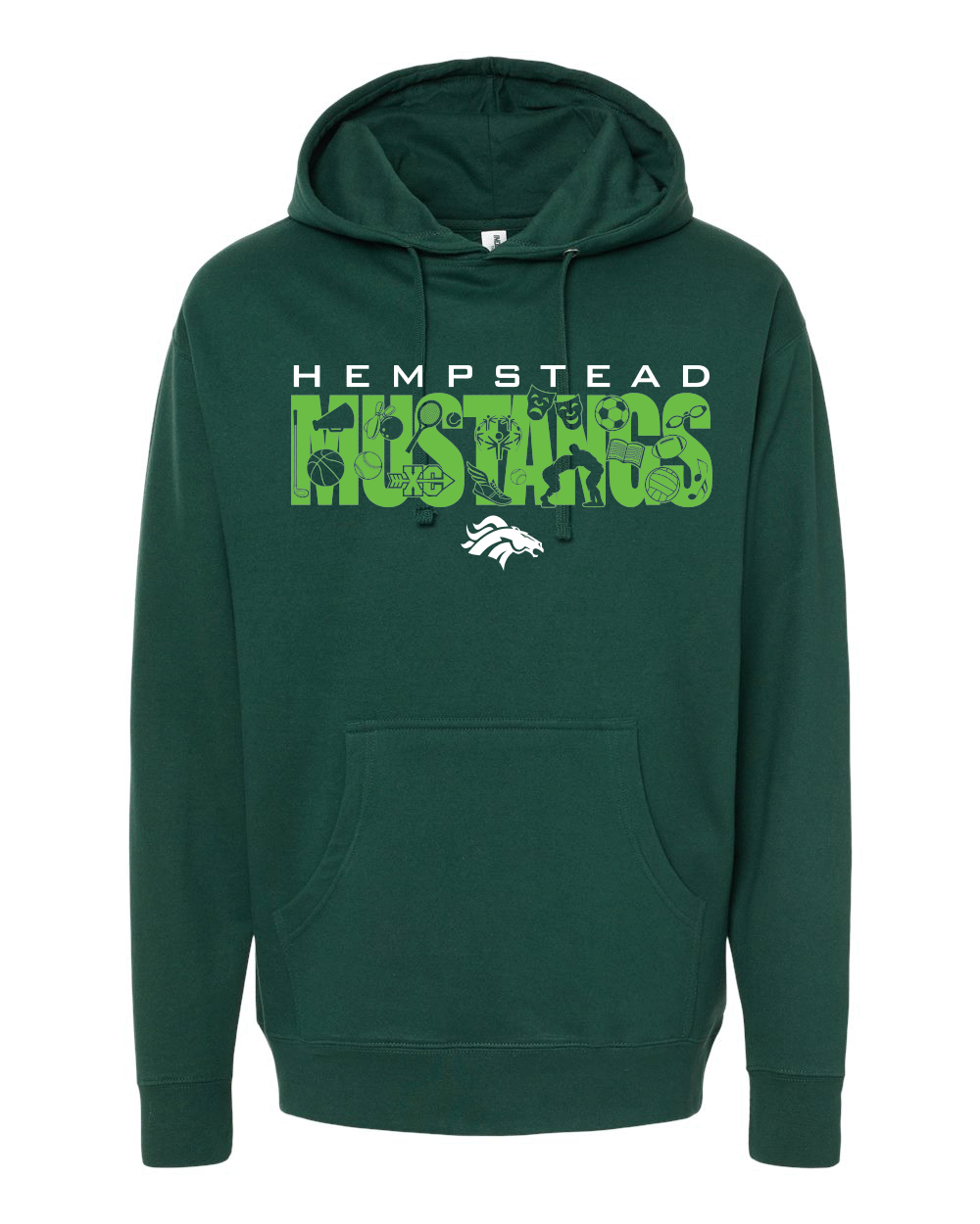 SS4500- HEMPSTEAD STAFF Midweight Hooded Sweatshirt