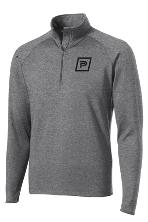 ST850- PLYMOUTH LUBES P Sport-Tek® Sport-Wick® Stretch 1/2-Zip Pullover