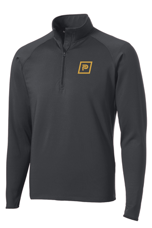 ST850- PLYMOUTH LUBES P Sport-Tek® Sport-Wick® Stretch 1/2-Zip Pullover
