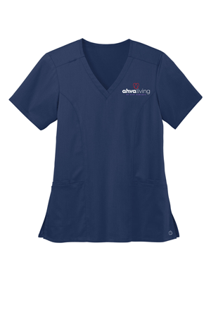 WW4168- AHVA LIVING Women’s Premiere Flex™ V-Neck Top