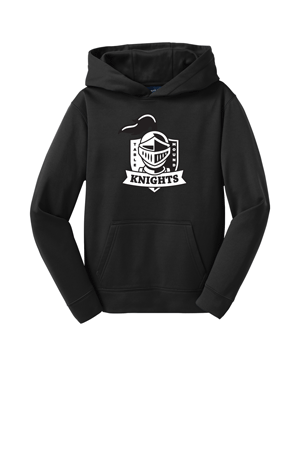 YST244- TABLE MOUND Sport-Tek® Youth Sport-Wick® Fleece Hooded Pullover