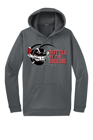F244- DYHA Smoke Adult Sport-Wick® Fleece Hooded Pullover