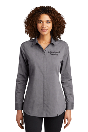 LOG1002- TABLE MOUND Ladies Commuter Woven Tunic
