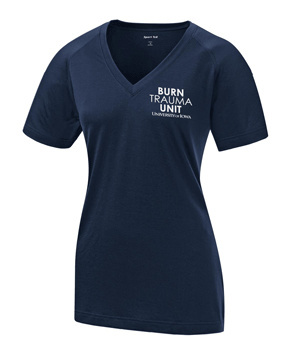 LST700- U OF I BURN UNIT Sport-Tek® Ladies Ultimate Performance V-Neck