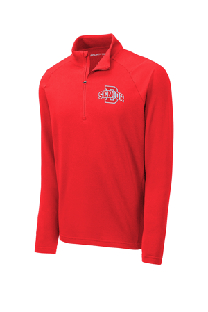 ST273- DBQ SENIOR BOOSTER Lightweight French Terry 1/4-Zip Pullover
