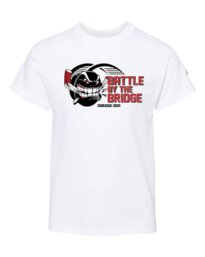 T435- DYHA White Champion - Youth Short Sleeve Tagless T-Shirt