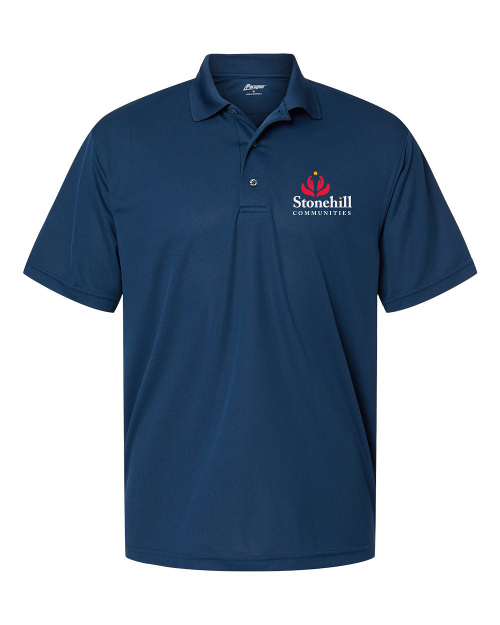 100- STONEHILL Men's Saratoga Performance Mini Mesh Polo