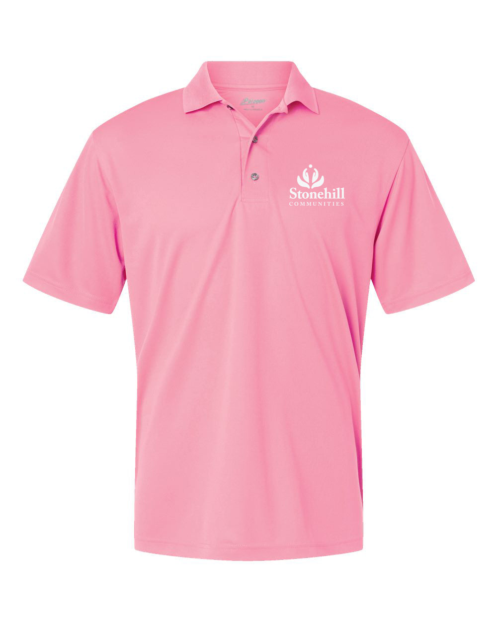 100- STONEHILL Men's Saratoga Performance Mini Mesh Polo