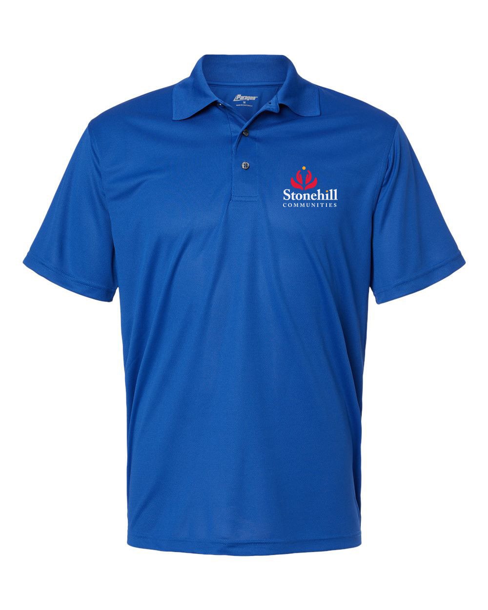 100- STONEHILL Men's Saratoga Performance Mini Mesh Polo