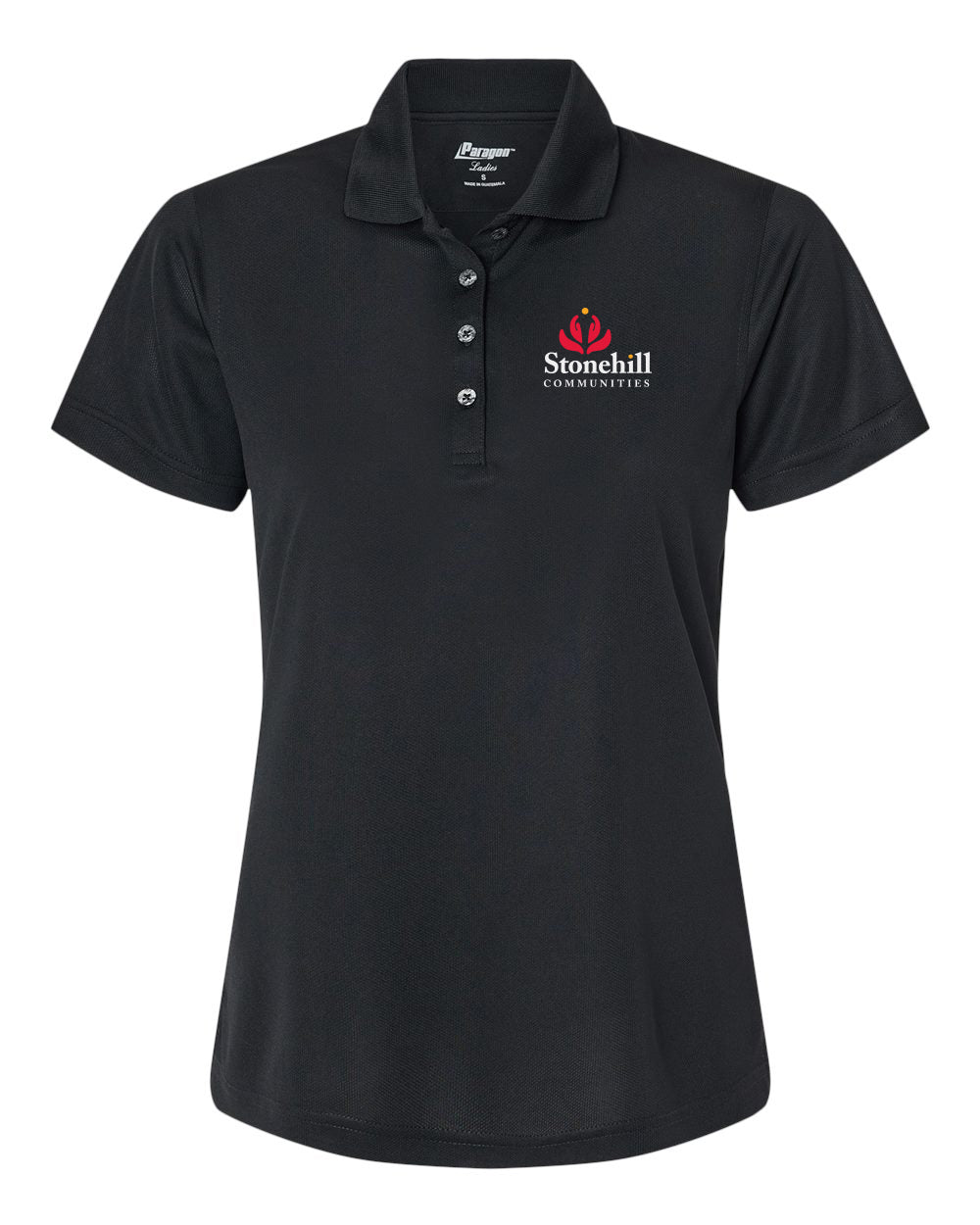 104- STONEHILL Women's Saratoga Performance Mini Mesh Polo