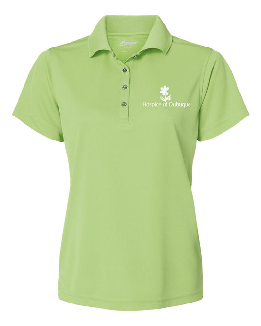 104- HOSPICE Women's Saratoga Performance Mini Mesh Polo