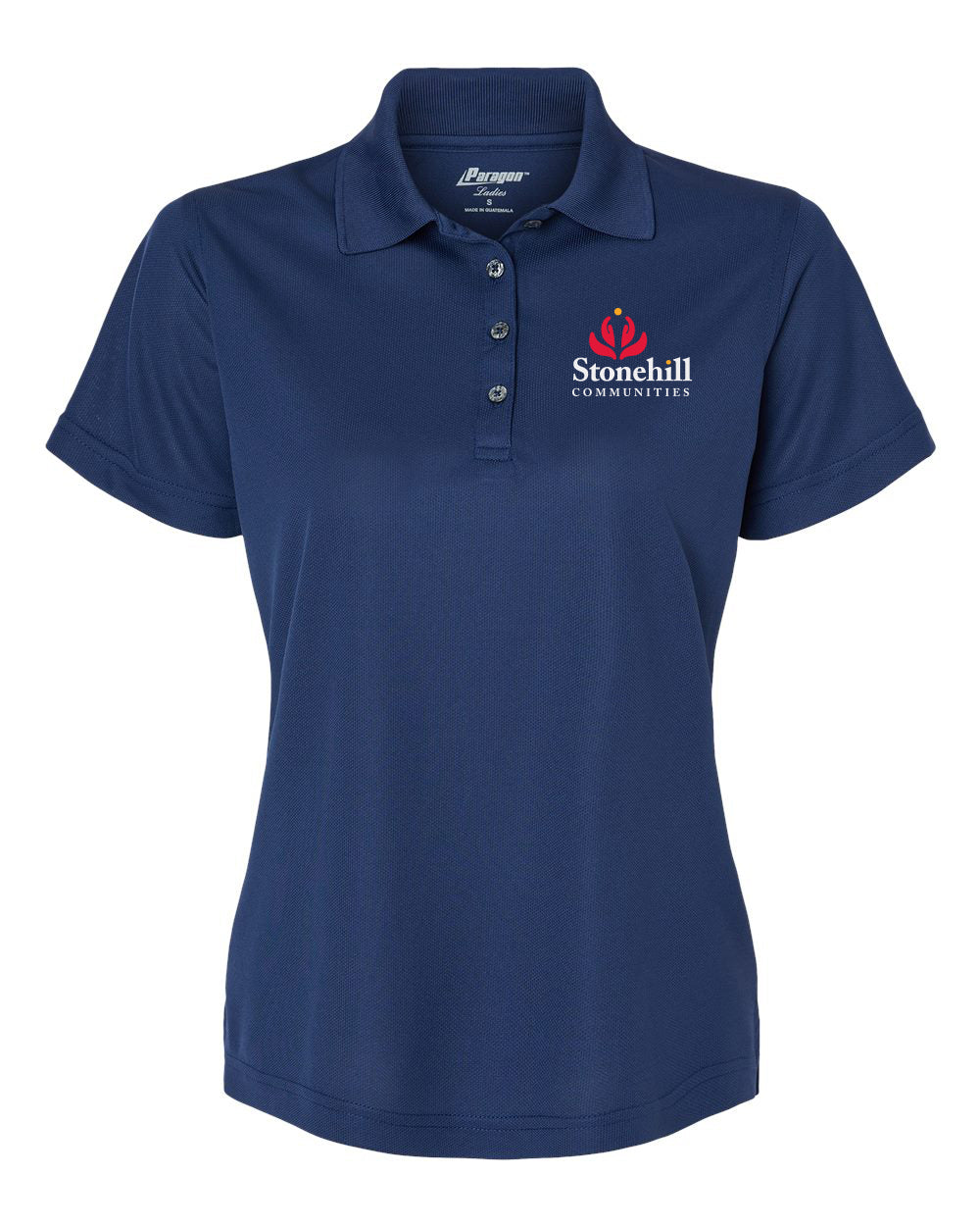 104- STONEHILL Women's Saratoga Performance Mini Mesh Polo