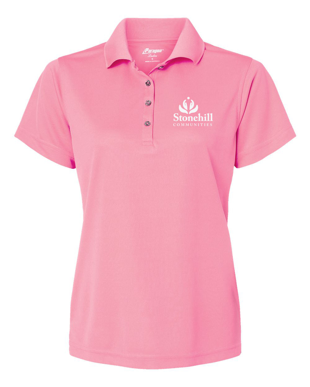 104- STONEHILL Women's Saratoga Performance Mini Mesh Polo