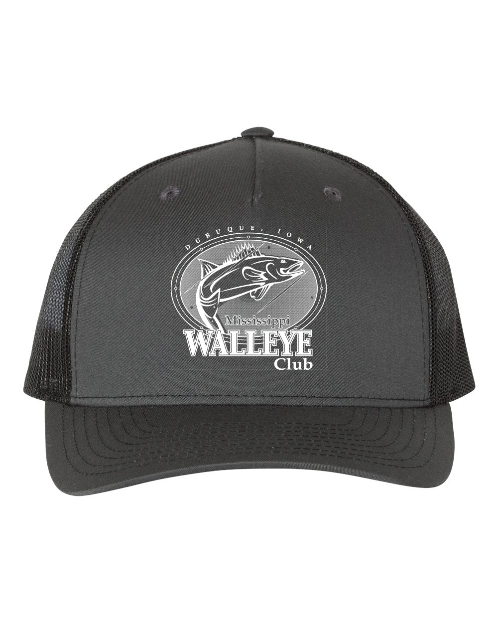 112FP- MISSISSIPPI WALLEYE CLUB Five-Panel Trucker Cap