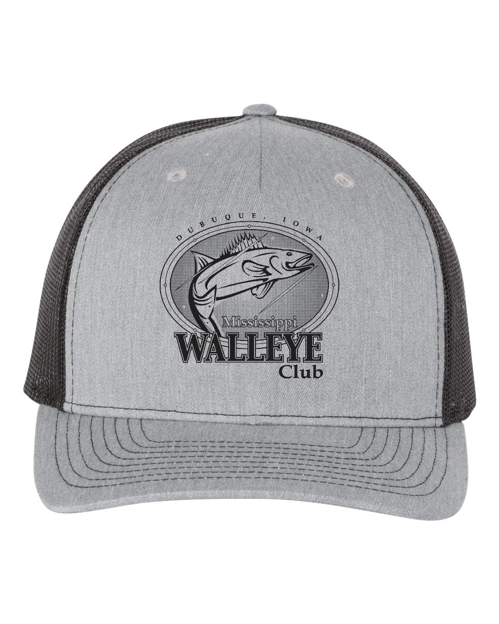 112FP- MISSISSIPPI WALLEYE CLUB Five-Panel Trucker Cap