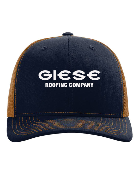 112- GIESE ROOFING Snapback Trucker Cap