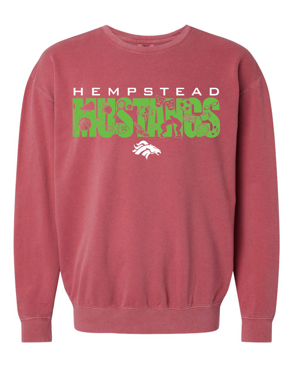 1466- HEMPSTEAD STAFF Unisex Lightweight Crewneck Sweatshirt