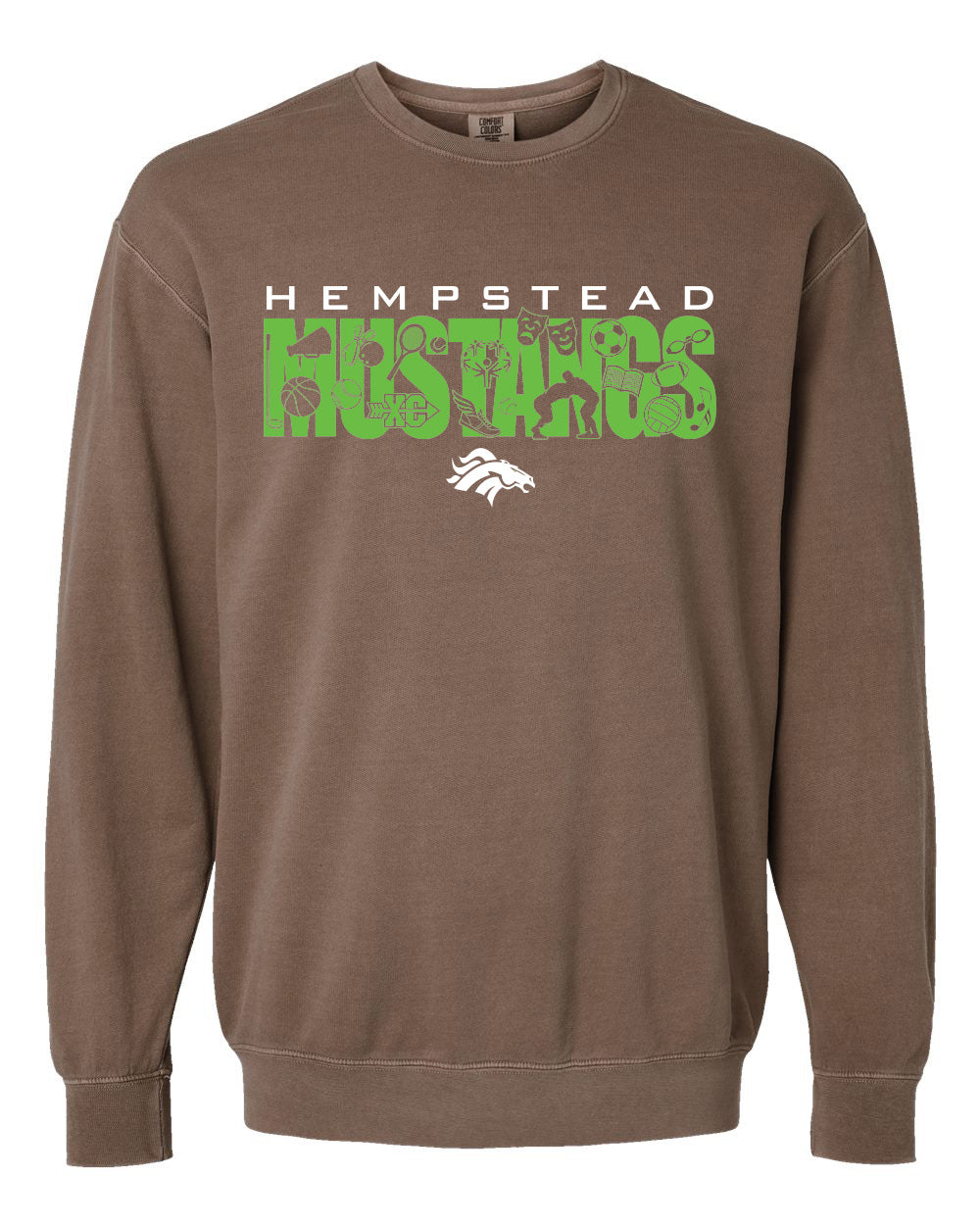 1466- HEMPSTEAD STAFF Unisex Lightweight Crewneck Sweatshirt
