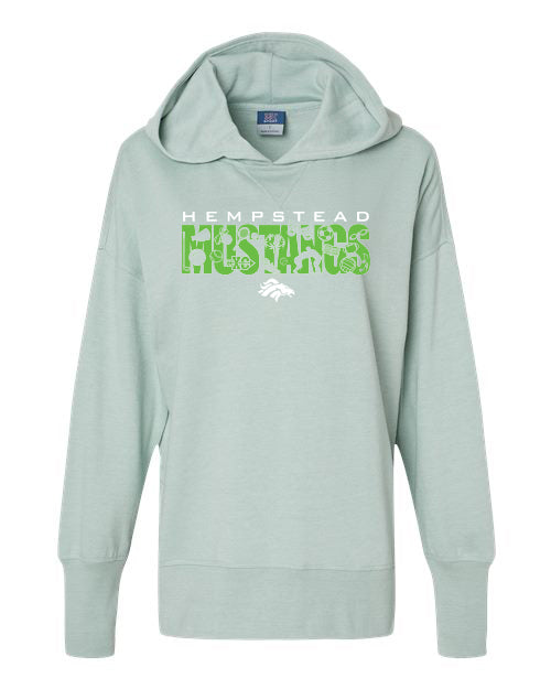 14852- HEMPSTEAD STAFF MV Sport - Women's French Terry Hooded Sweatshirt