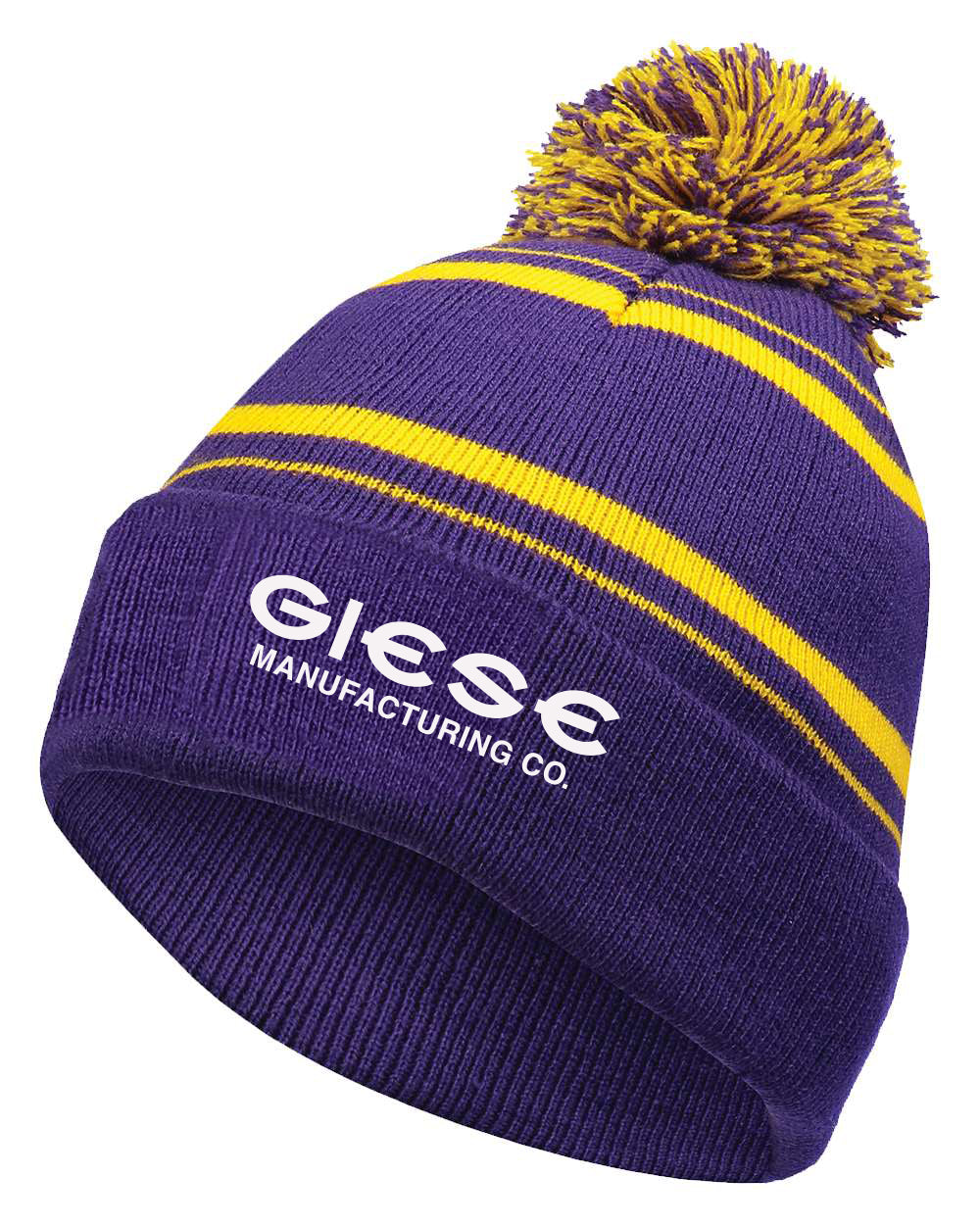 14864- GIESE MFG 8 1/2" Pom Beanie