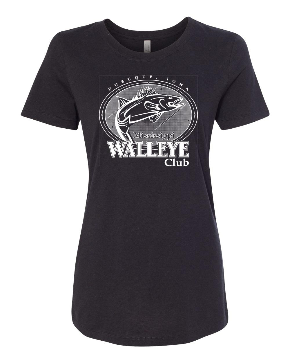 1510- MISSISSIPPI WALLEYE CLUB Women's Ideal T-Shirt