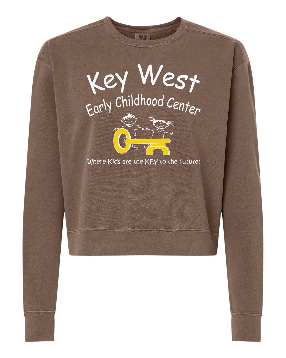 1566L- KEY WEST EARLY CHILDHOOD Women's Mid-Length Crewneck Sweatshirt
