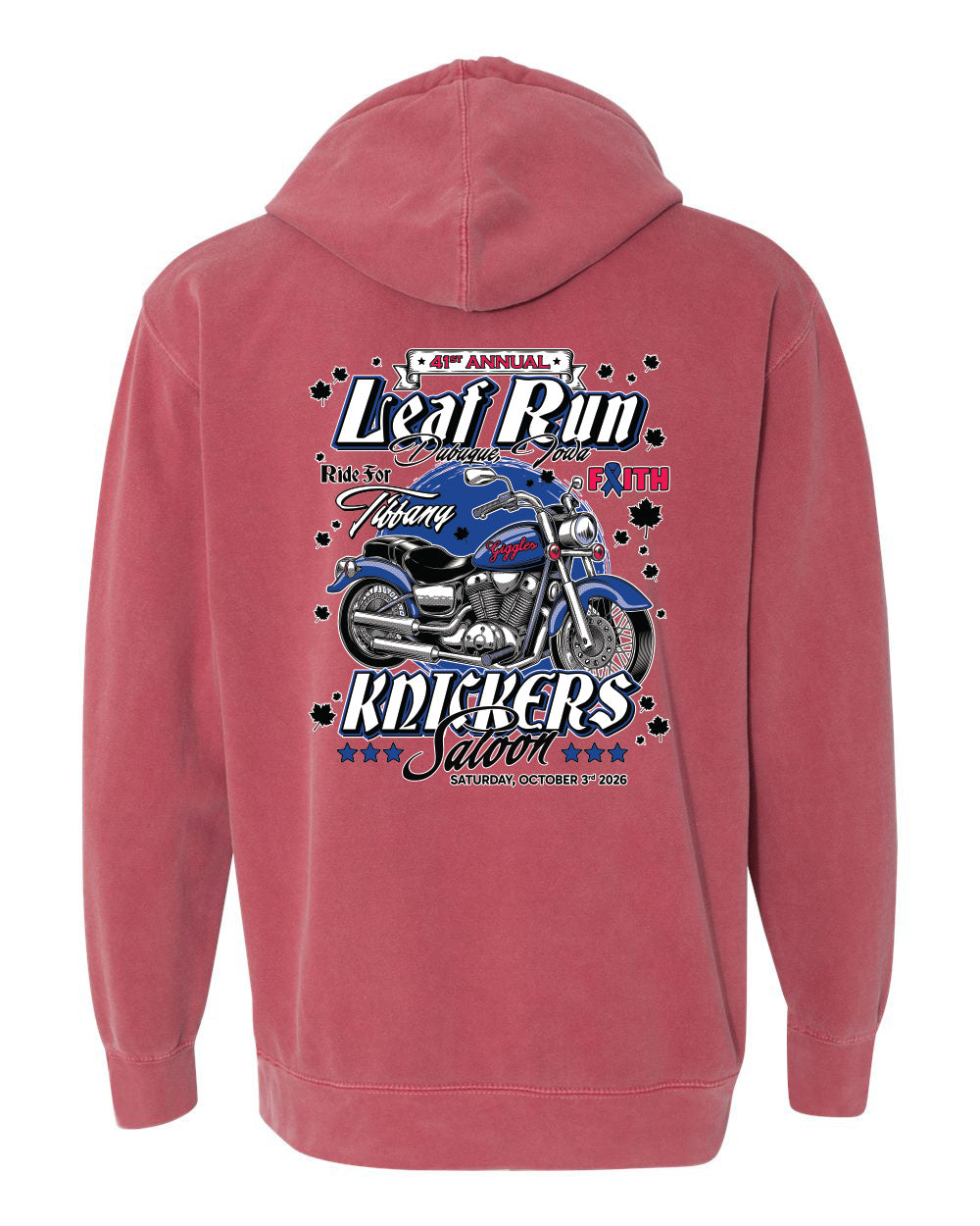 1567- KNICKERS Unisex Garment-Dyed Hooded Sweatshirt