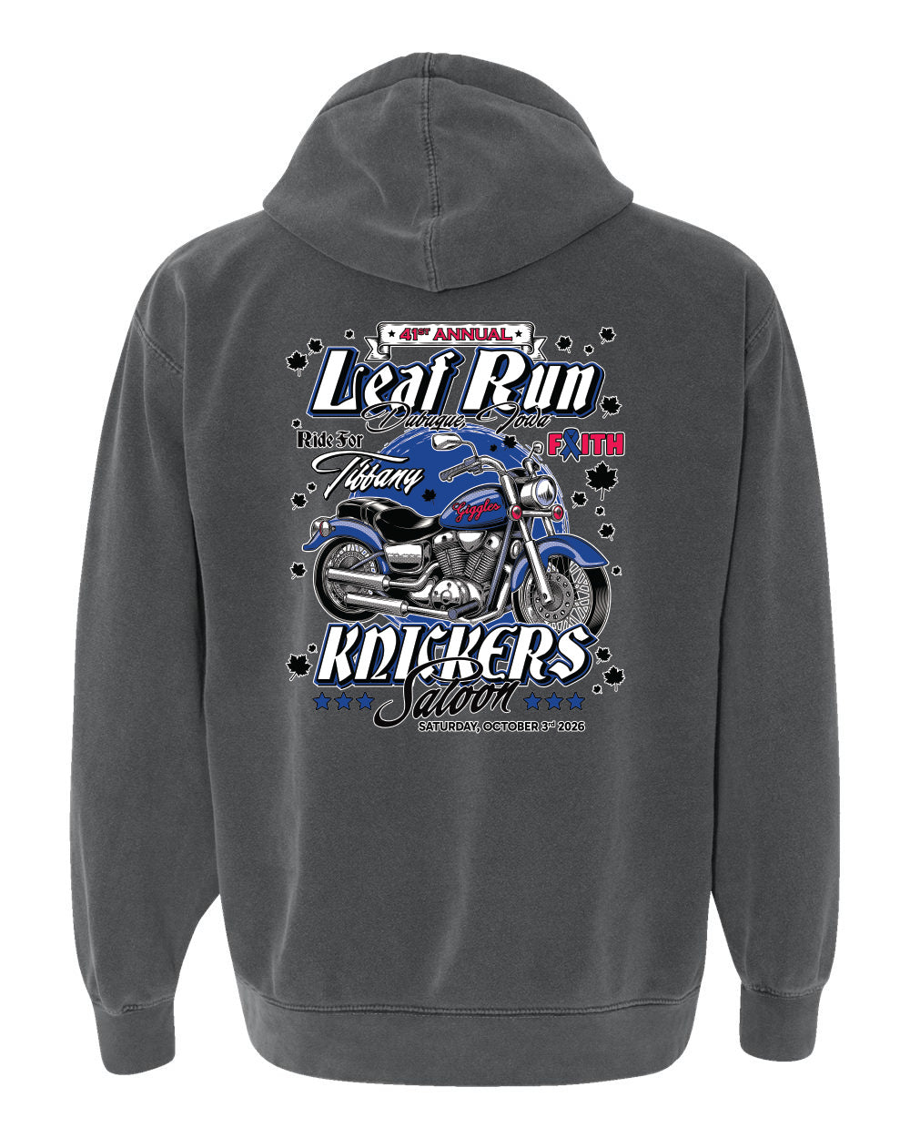 1567- KNICKERS Unisex Garment-Dyed Hooded Sweatshirt