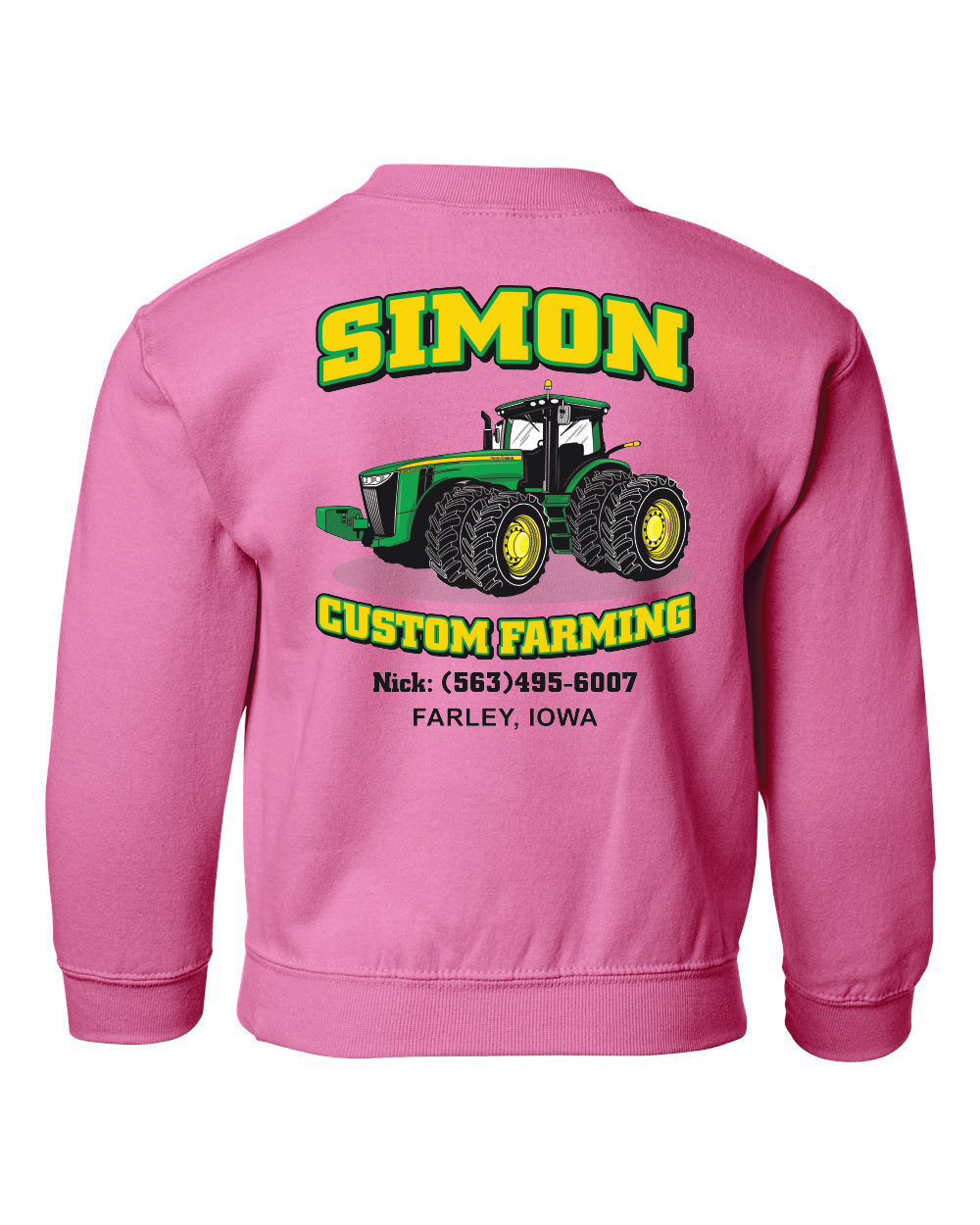 18000B- SIMON CUSTOM FARMING Heavy Blend™ Youth Sweatshirt