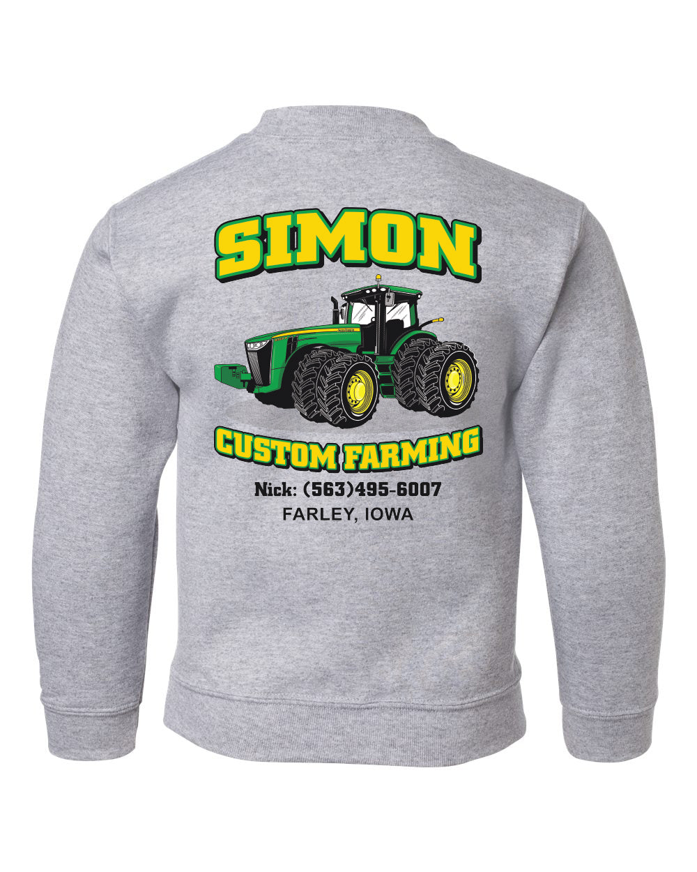 18000B- SIMON CUSTOM FARMING Heavy Blend™ Youth Sweatshirt