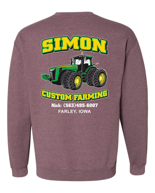 18000- SIMON CUSTOM FARMING Heavy Blend™ Crewneck Sweatshirt
