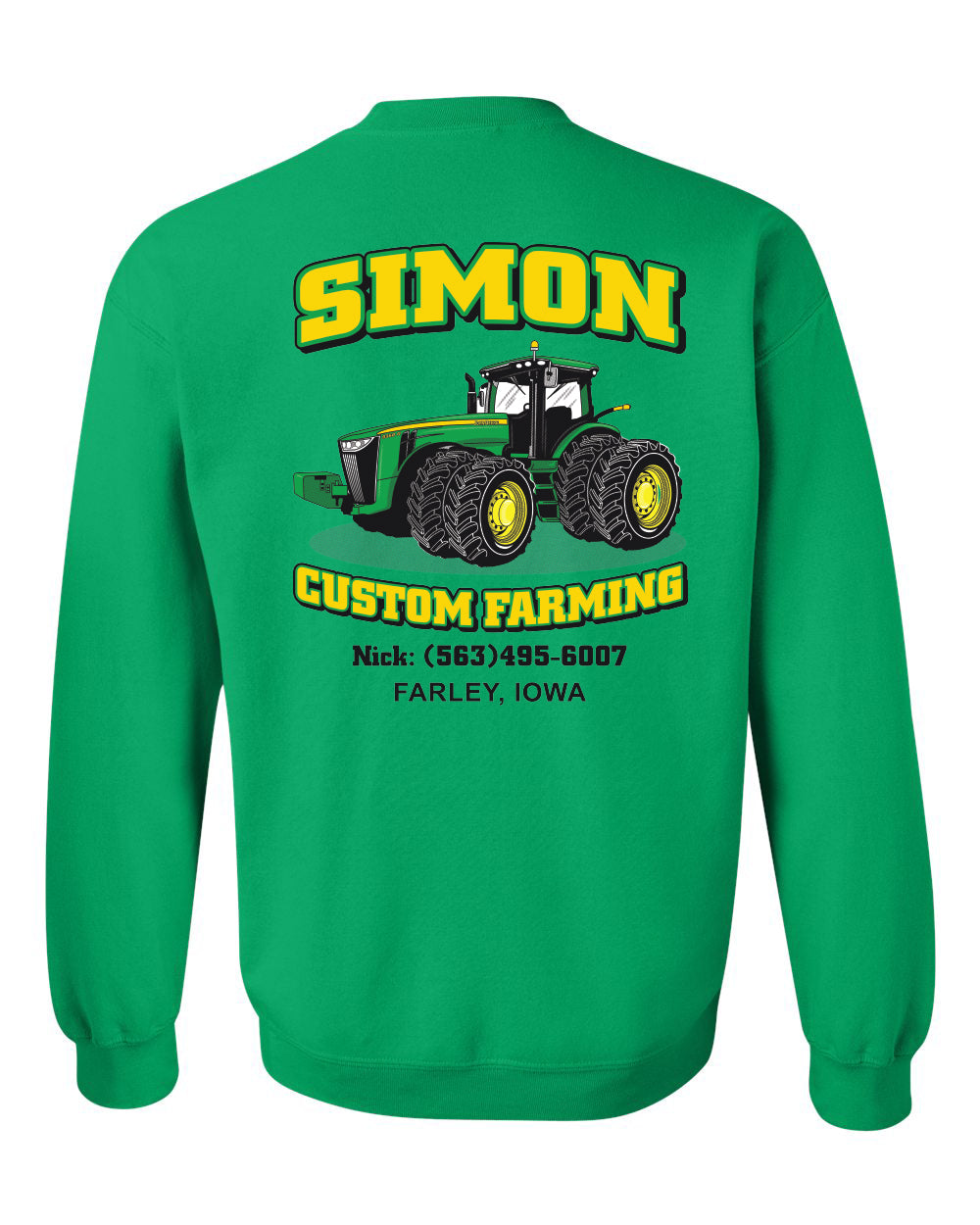 18000- SIMON CUSTOM FARMING Heavy Blend™ Crewneck Sweatshirt