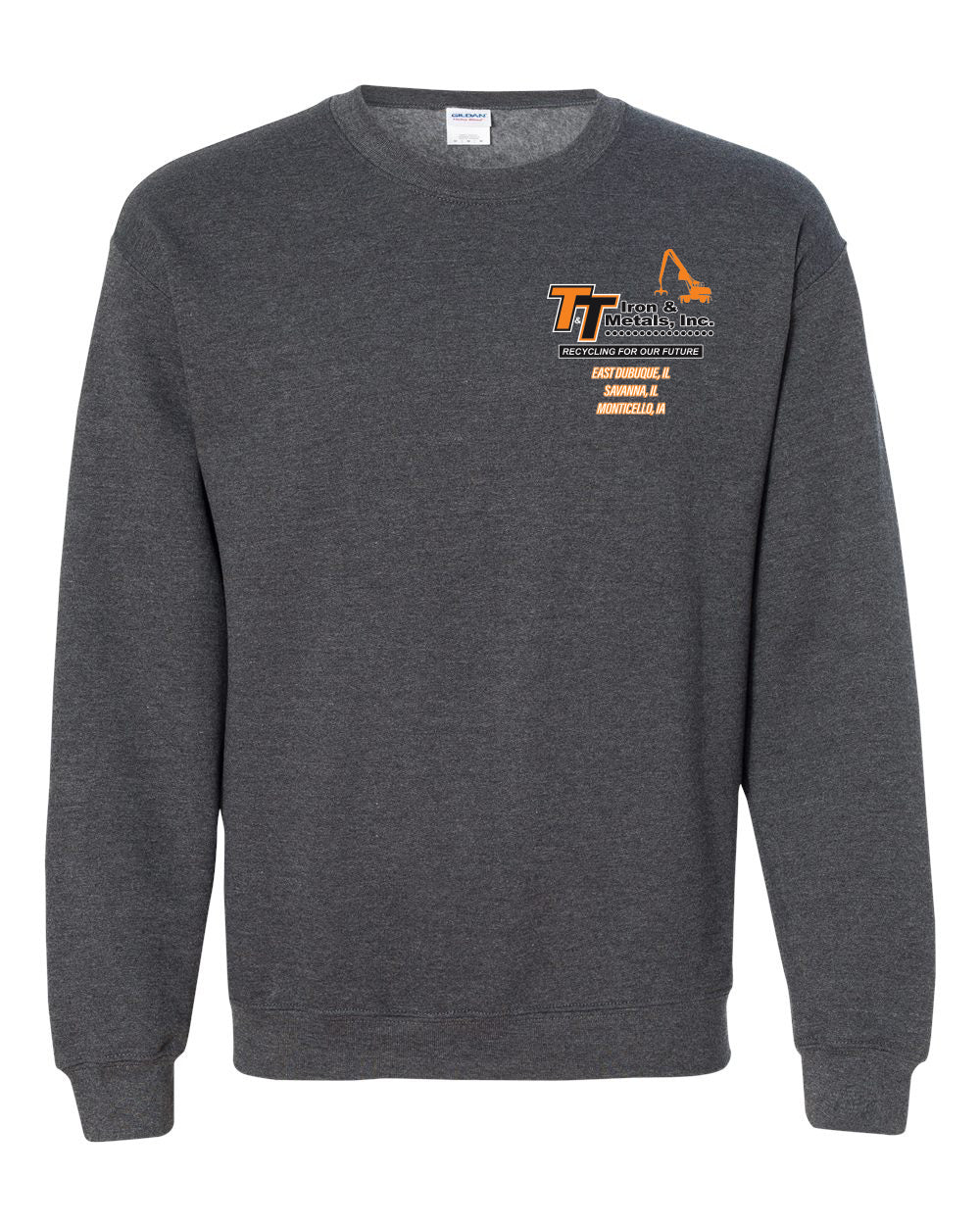 18000- T&T Iron & Metals Gildan - Heavy Blend™ Crewneck Sweatshirt