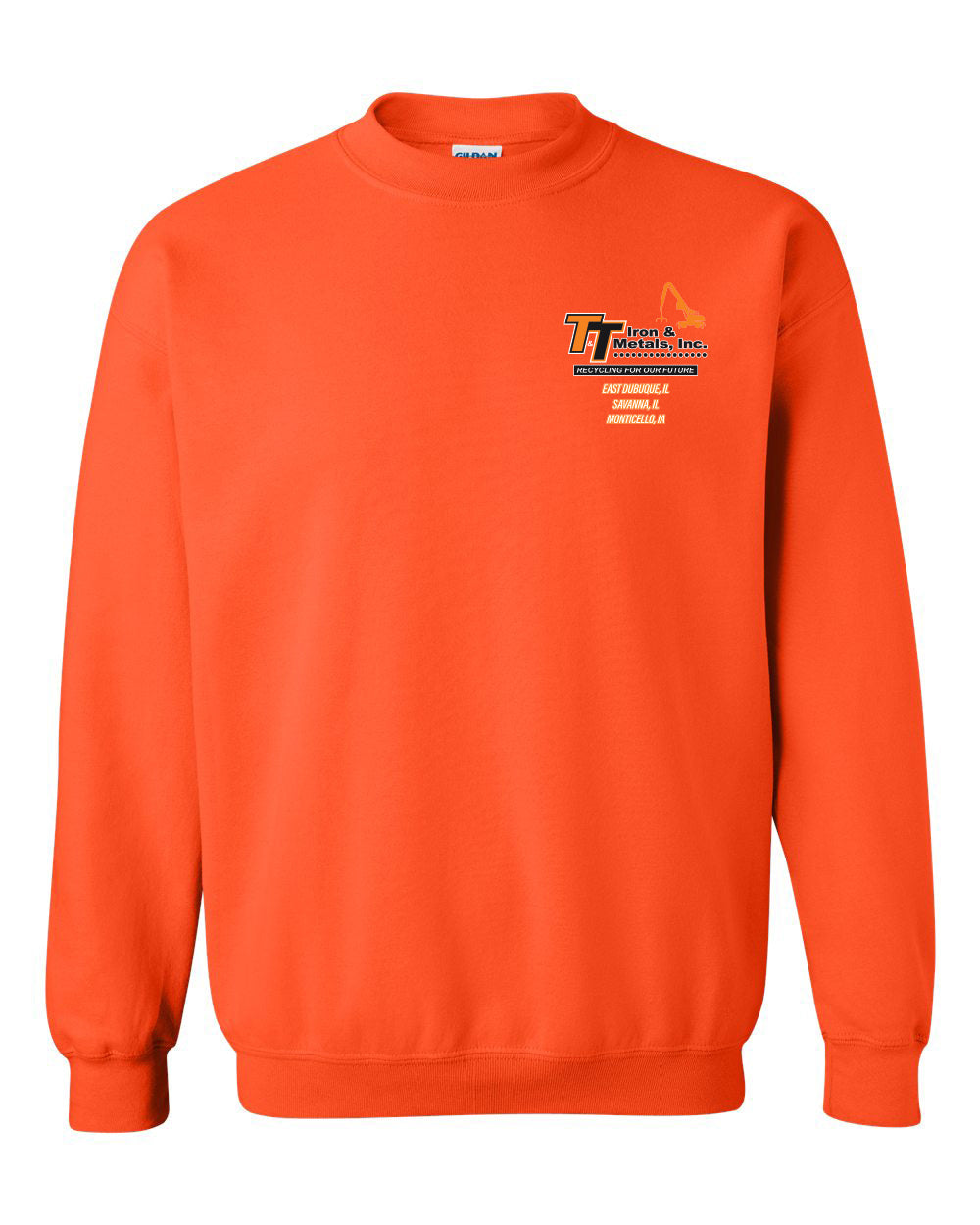 18000- T&T Iron & Metals Gildan - Heavy Blend™ Crewneck Sweatshirt
