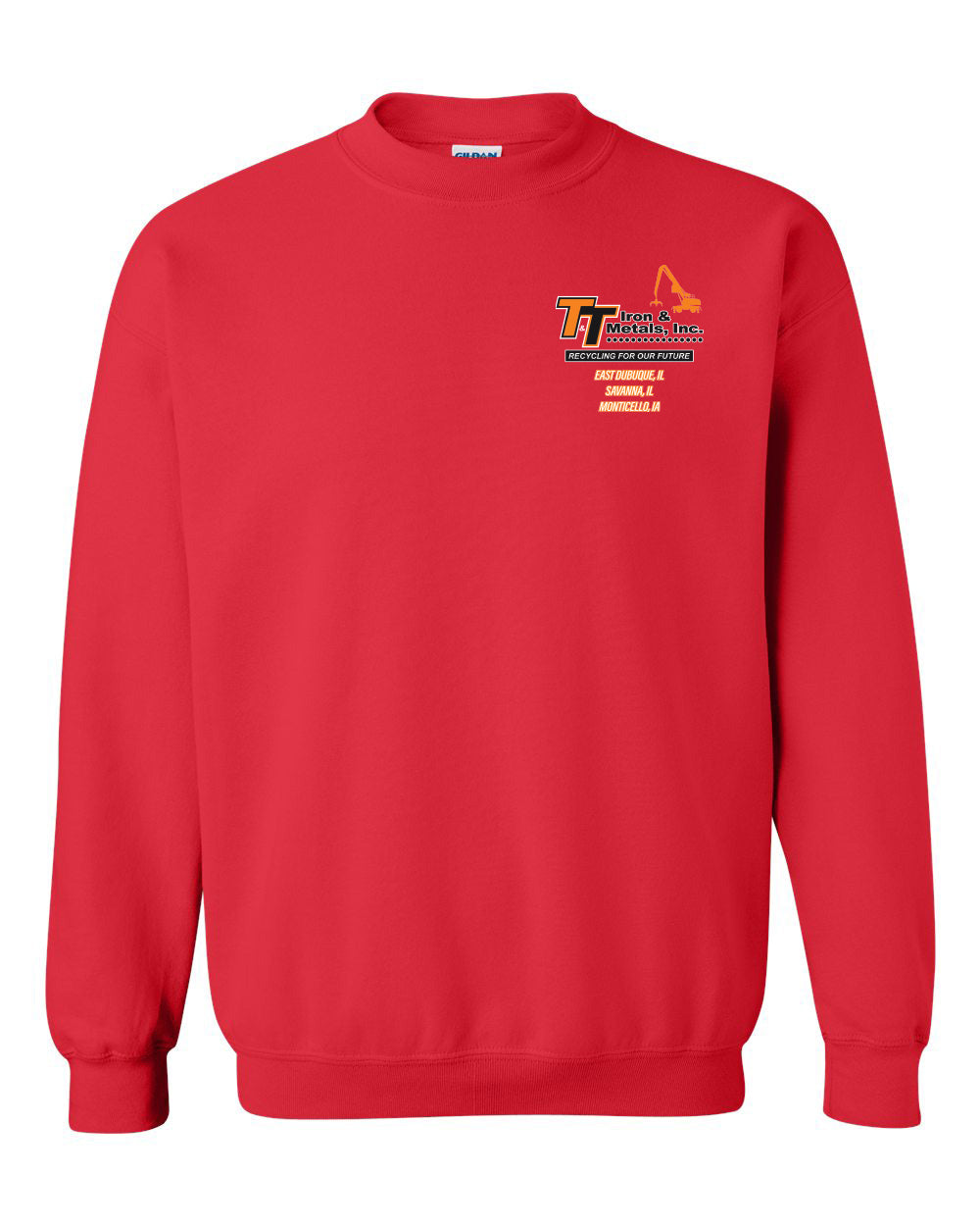 18000- T&T Iron & Metals Gildan - Heavy Blend™ Crewneck Sweatshirt