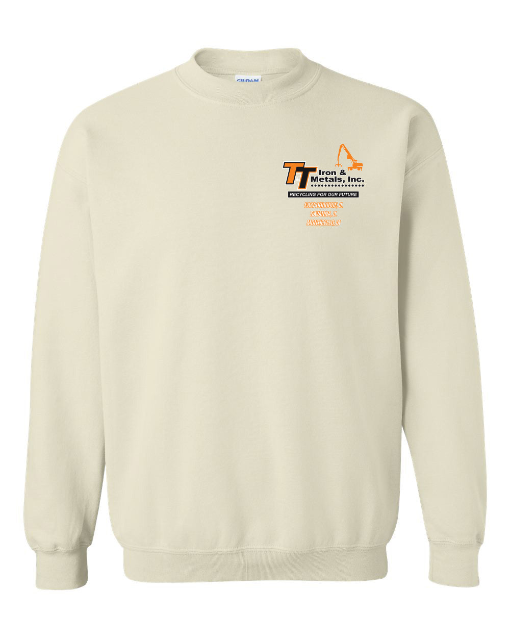 18000- T&T Iron & Metals Gildan - Heavy Blend™ Crewneck Sweatshirt