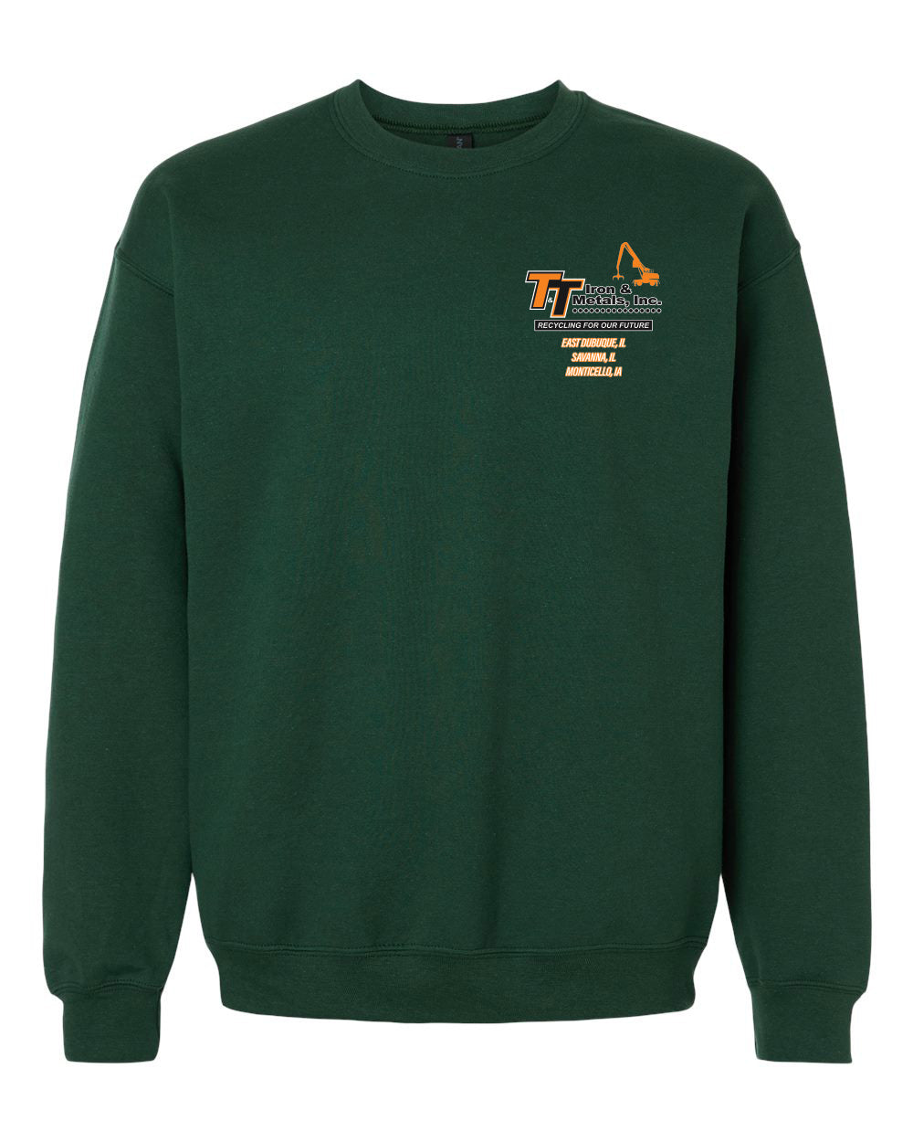 18000- T&T Iron & Metals Gildan - Heavy Blend™ Crewneck Sweatshirt
