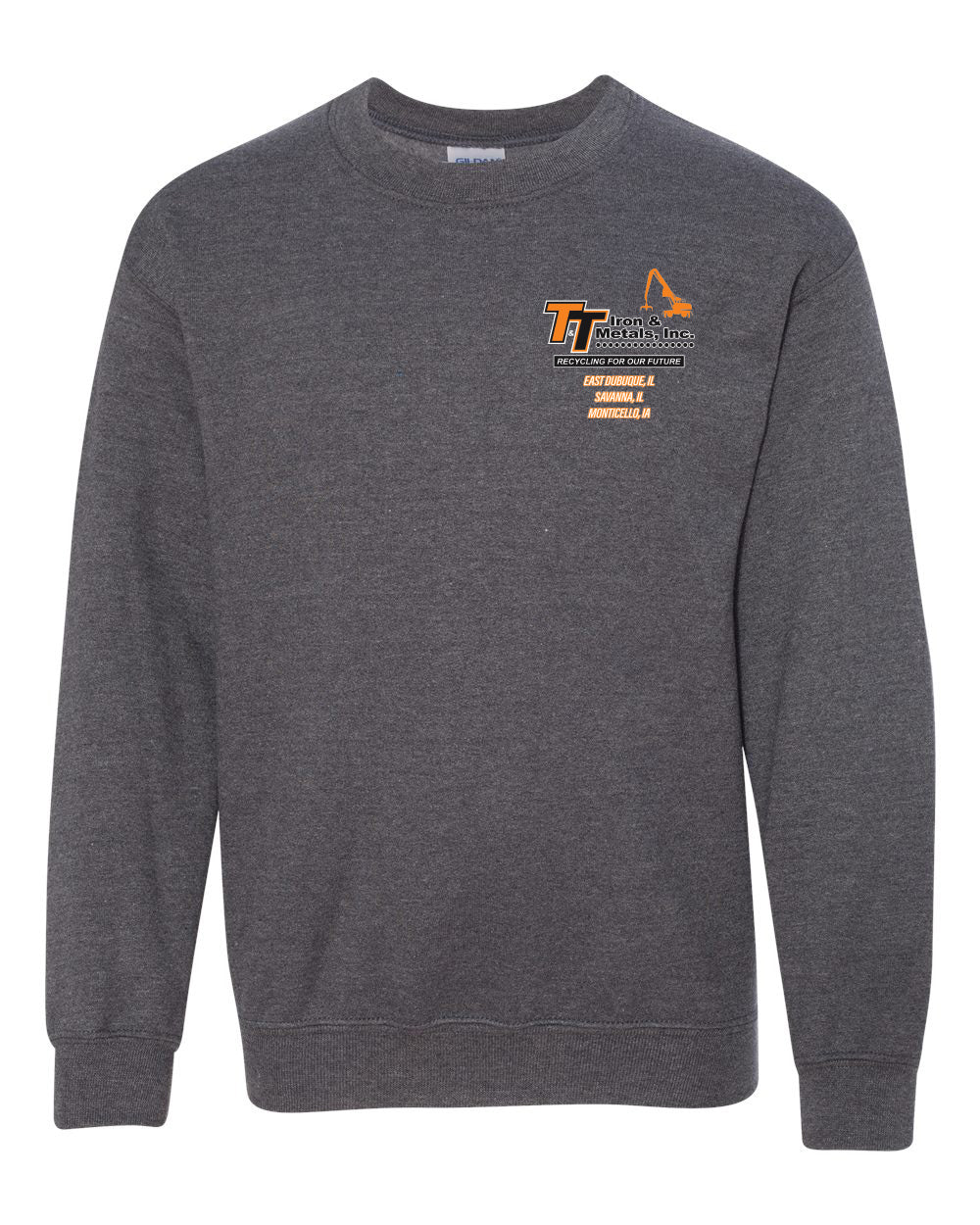 18000B - T&T Iron & Metals Gildan - Heavy Blend™ Youth Sweatshirt