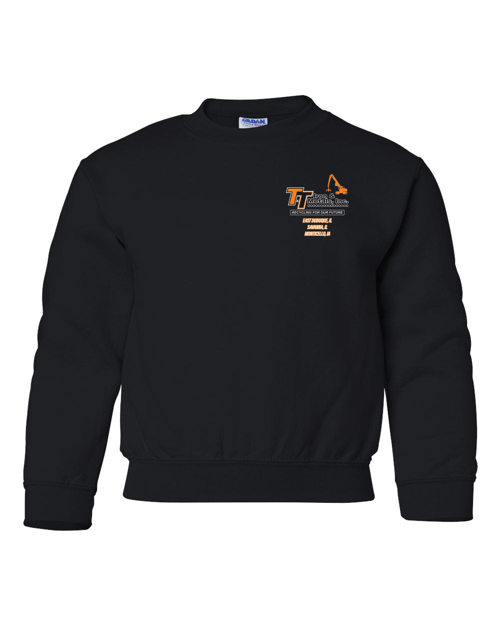 18000B - T&T IRON Gildan - Heavy Blend™ Youth Sweatshirt