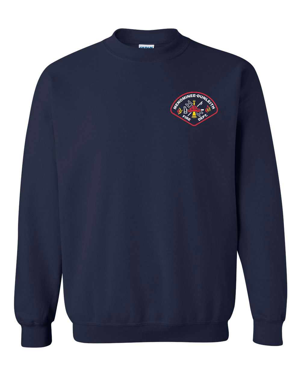 18000- MENOMINEE DUNLEITH FIRE DEPT Crewneck Sweatshirt
