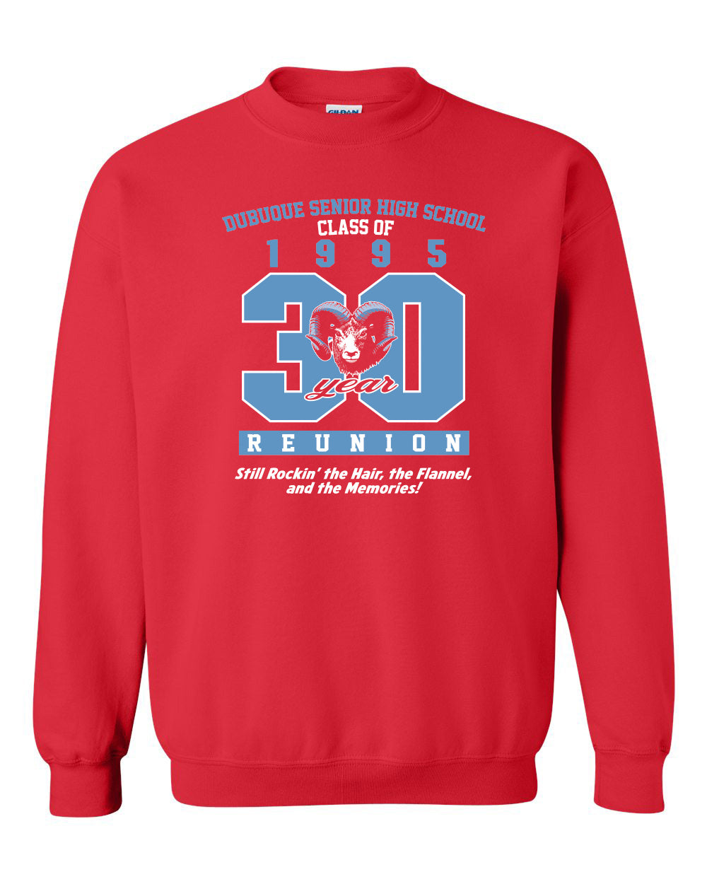 18000- CLASS OF 95 - Crewneck Sweatshirt