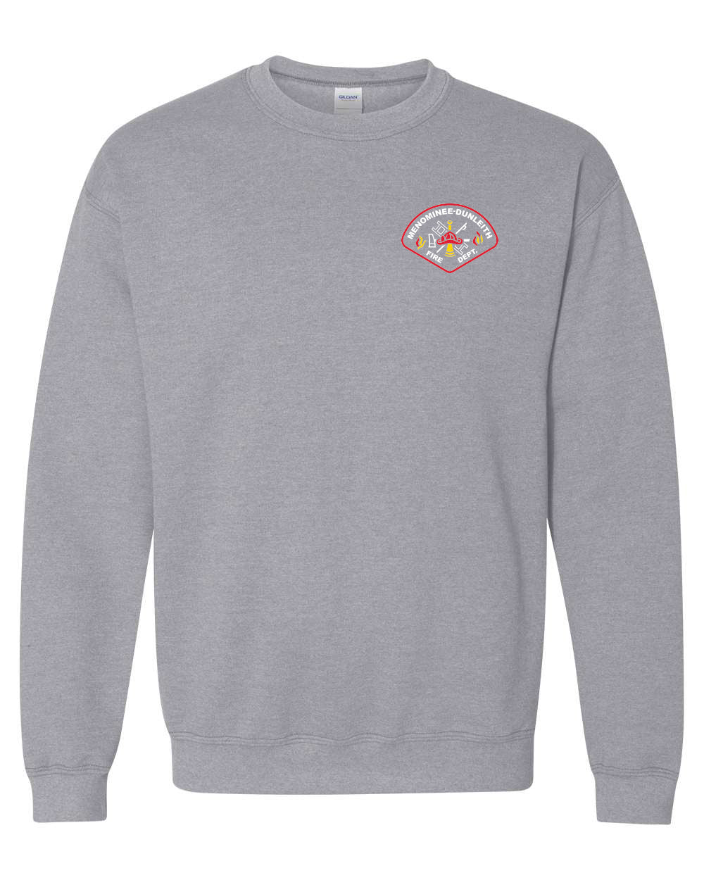 18000- MENOMINEE DUNLEITH FIRE DEPT Crewneck Sweatshirt