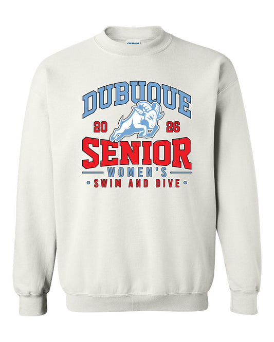 18000- DBQ SENIOR SWIM Crewneck Sweatshirt