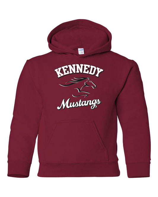 18500B- KENNEDY Gildan - Heavy Blend™ Youth Hooded Sweatshirt