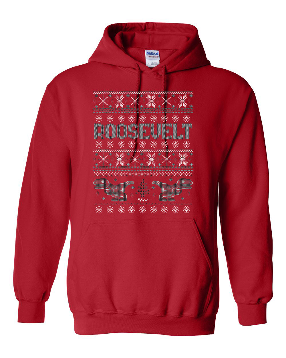 18500- ROOSEVELT RAPTOR HOLIDAY Gildan - Heavy Blend™ Hooded Sweatshirt