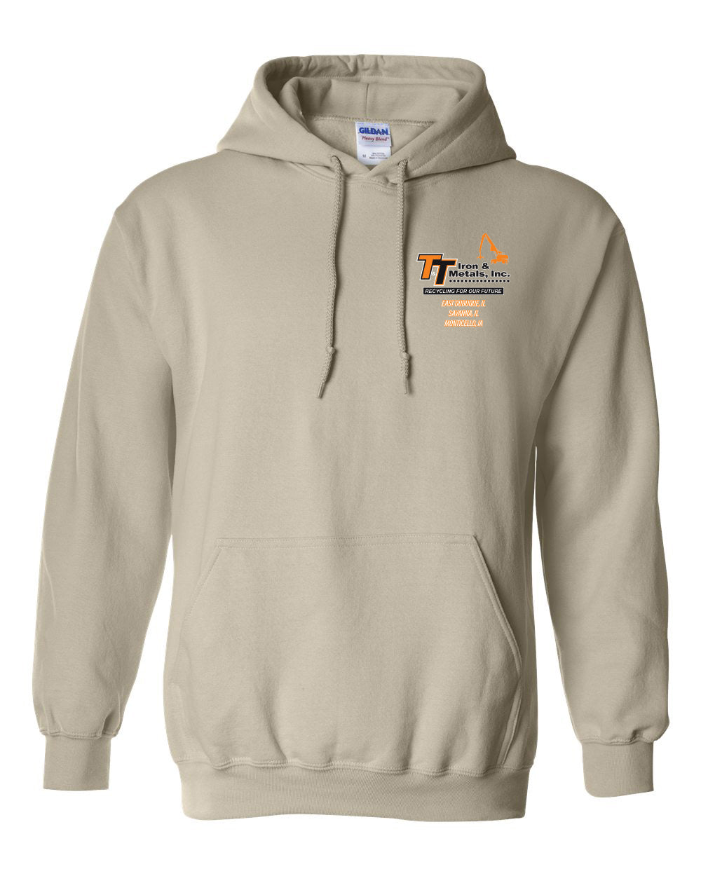 18500- T&T Iron & Metals Gildan - Heavy Blend™ Hooded Sweatshirt