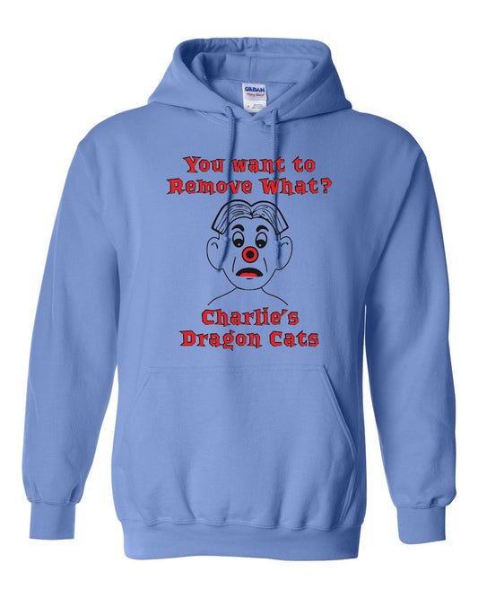 18500- CHARLIES DRAGON CATS - Unisex Hooded Sweatshirt
