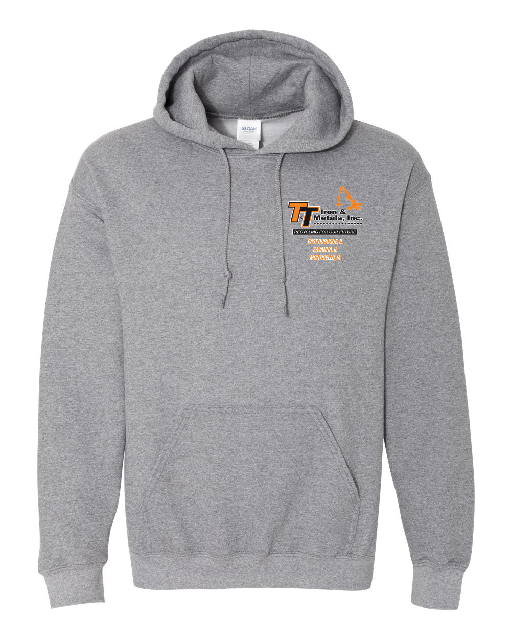 18500- T&T Gildan - Heavy Blend™ Hooded Sweatshirt