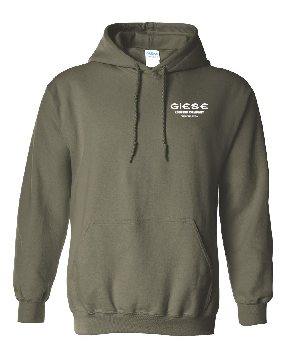 18500- GIESE ROOFING Heavy Blend™ Hooded Sweatshirt